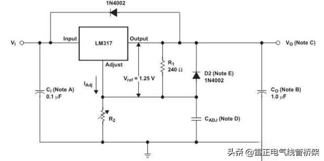 LM317扩流应用电路