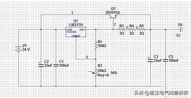 LM317扩流应用电路