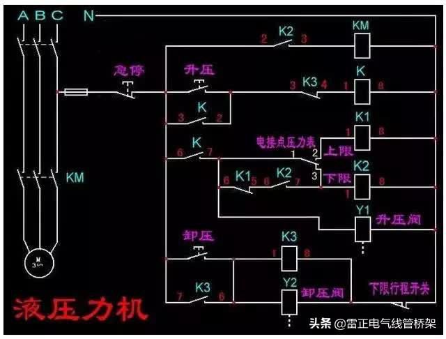 常用交流接触器实物接线彩图，简单明了，一目了然，建议收藏