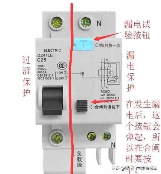 家用漏电开关跳闸的检修方式，只需简单的几步