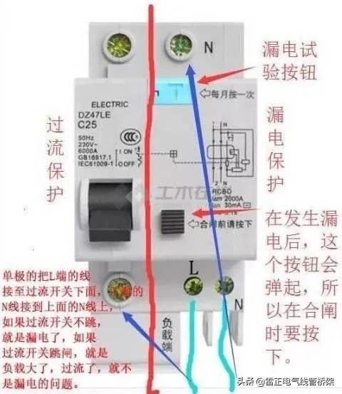 家用漏电开关跳闸的检修方式，只需简单的几步