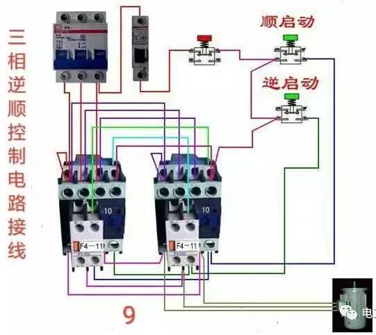 常用交流接触器实物接线图，简单明了！纯纯的干货！