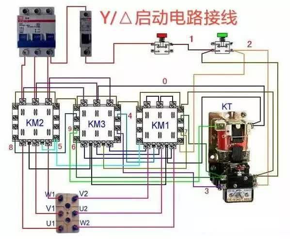 常用交流接触器实物接线图，简单明了！纯纯的干货！