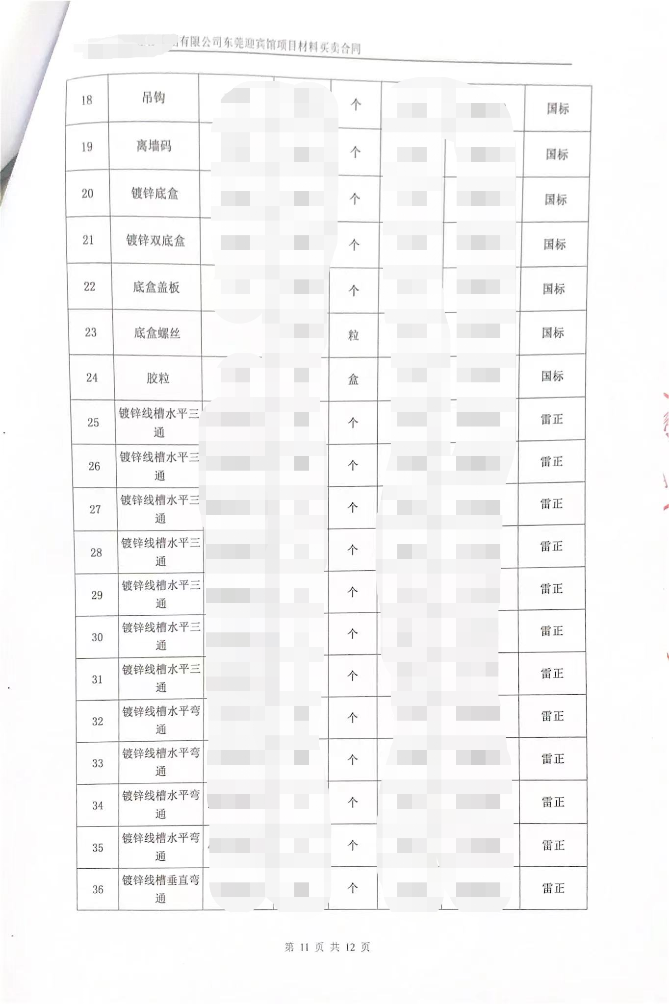 雷正镀锌桥架/镀锌线管_东莞迎宾馆合作案例