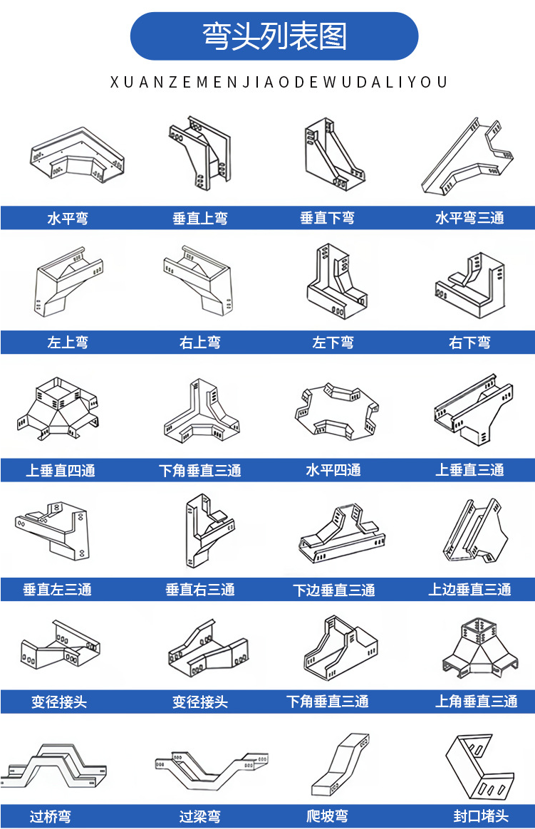 槽式桥架与梯式桥架的区别