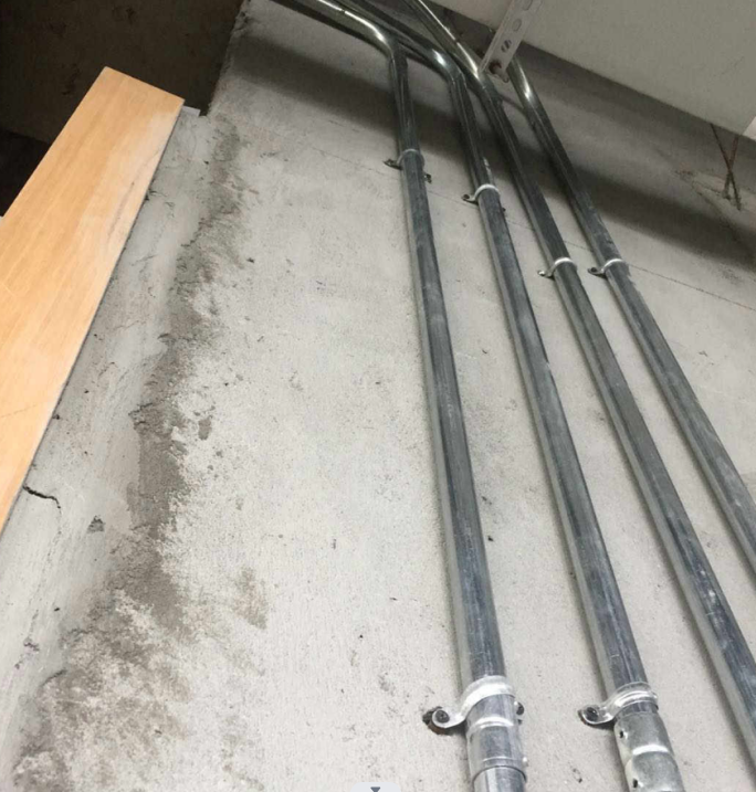 镀锌线管安装案例